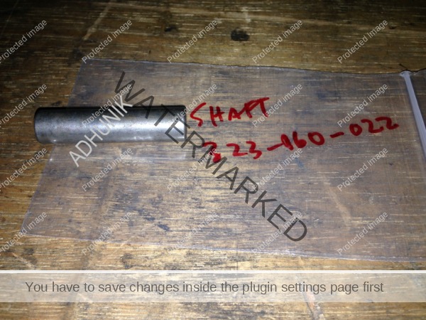 Shaft PN 323-160-022