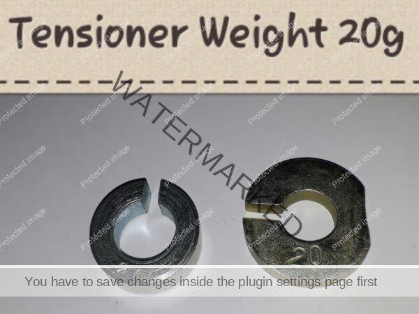 Tensioner Weight Washer 20G